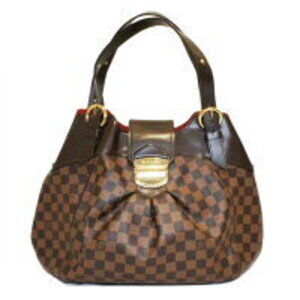 Louis Vuitton Sistine Damier Ebene Shoulder Bag Brown
